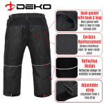 DEKO 901 Europa ¾ MTB Shorts – Calf Length Mountain Bike Shorts - Image 4