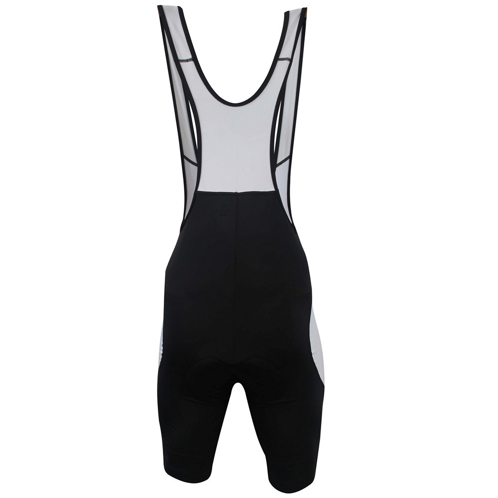 Bib Shorts Simple White/Black - Cycling Garments: Deko Sports UK®
