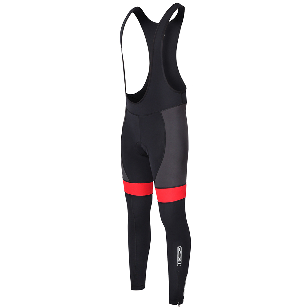 Cycling Bib Tight Black/Red - Cycling Garments: Deko Sports UK®