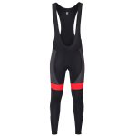DEKO Red Men’s Thermal Cycling Bib Tights | DRoubaix Winter Compression Bib Tights UK - Image 5