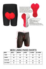 DEKO Padded Cycling Undershorts – Coolmax Chamois Liner - Image 4