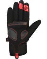 Winter Cycling Gloves Red - Image 2