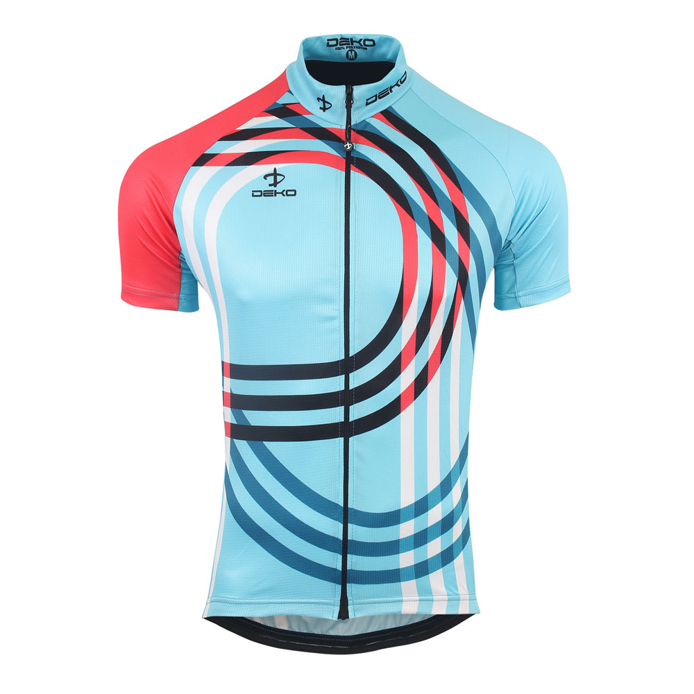 DEKO Men Cycling Jersey Bicycle Sportswear Top Cycling Clothing Short sleeves UK 