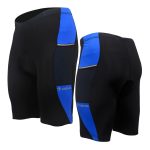 DEKO Blue Men’s Cycling Shorts with Side Mobile Pocket – 3D Coolmax Padded - Image 2