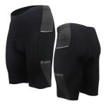 DEKO Grey Men’s Cycling Shorts with Side Mobile Pocket – 3D Coolmax Padded - Image 2