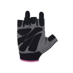 DEKO Ladies Cycling Gloves Pink & Grey | Breathable Half Finger Bike Gloves UK - Image 3