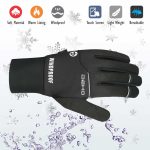 DEKO Black Winter Cycling Gloves – Windproof & Water-Resistant Thermal Bike Gloves UK - Image 3