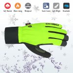 DEKO Green Thermal Winter Cycling Gloves – Windproof & Water-Resistant Bike Gloves UK - Image 3