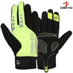 Winter Full finger Gloves Yellow - Image 3