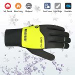 DEKO Yellow Winter Cycling Gloves – Windproof & Water-Resistant Thermal Bike Gloves UK - Image 3