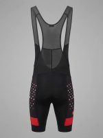 DEKO Red Dot Men’s Cycling Bib Shorts – Padded Road Cycling Bib Shorts for Performance Riding - Image 2