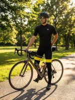 Cycling Bib Tight Black/Yellow - Image 4