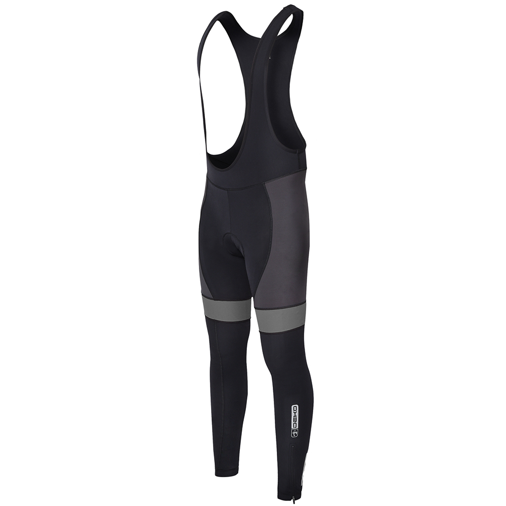 Cycling Bib Tight Black/Grey - Cycling Garments: Deko Sports UK®