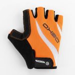 DEKO Orange Men’s Cycling Gloves – Breathable Padded Bike Gloves for Road Cycling